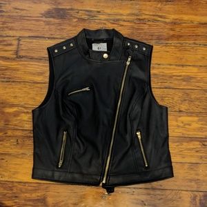 Rockabilly Vegan Leather Vest